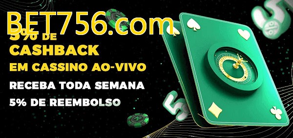 Promoções do cassino ao Vivo BET756.com